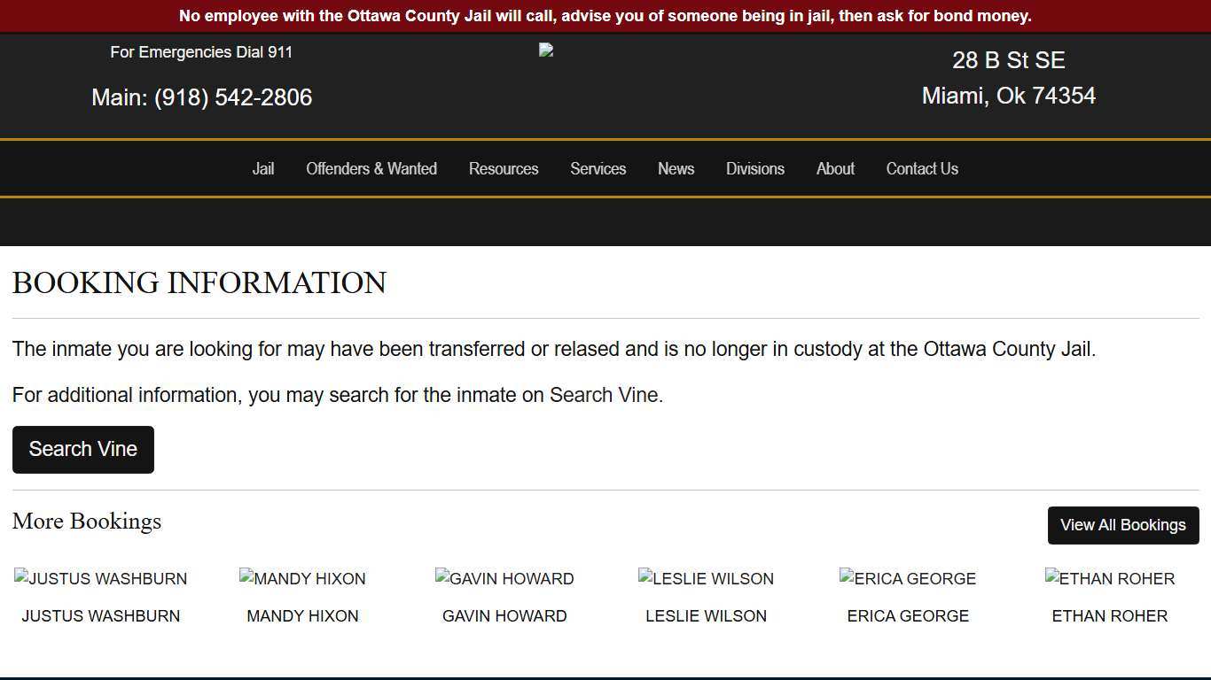 - Ottawa County Sheriff's Office